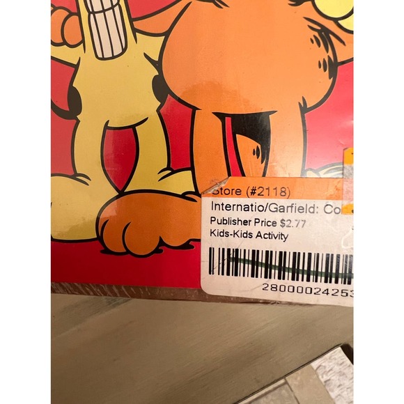 VTG Garfield Best Buds Activity Pad Nostalgic Y2K Pack Of 3 NEW NIP - Picture 3 of 6